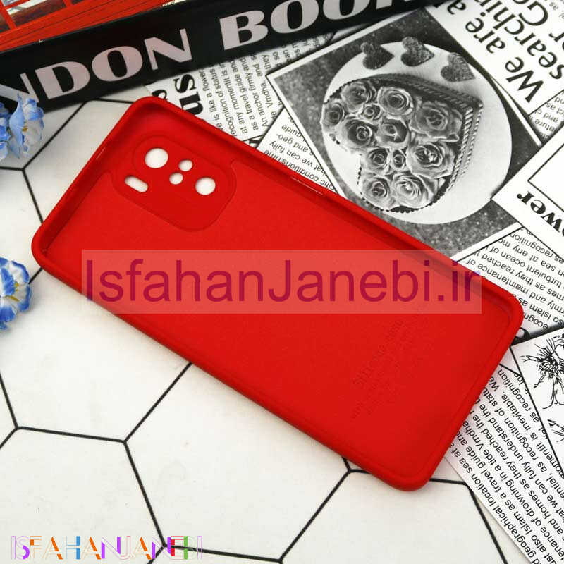 اصفهان جانبی-قاب سیلیکونی معمولی محافظ لنزدار Xiaomi Poco F3