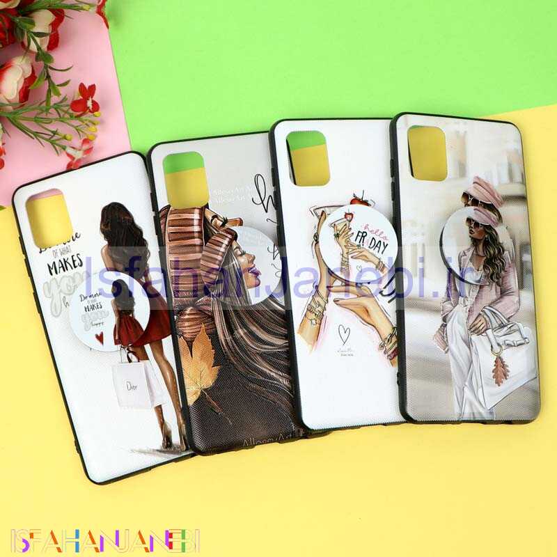 اصفهان جانبی-قاب فانتزی برجسته پاپ سوکت دار طرح دختر سامسونگ A31
