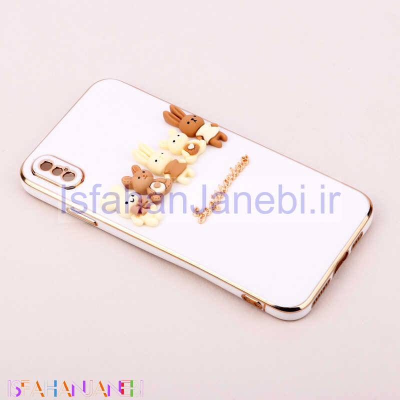 اصفهان جانبی-قاب عروسکی My Case Tedi محافظ لنزدار iPhone XS Max