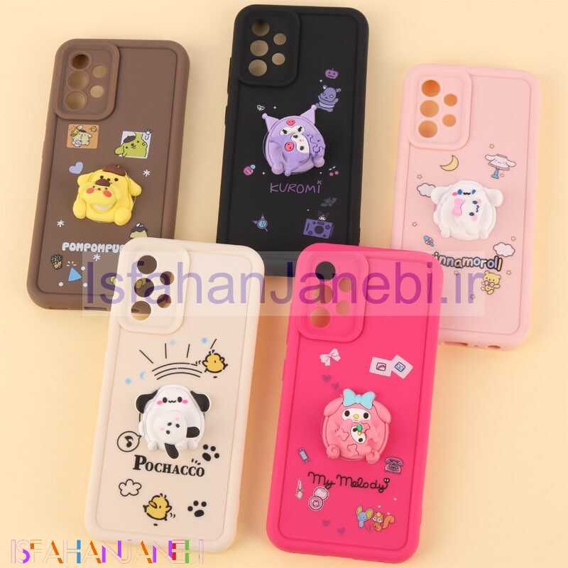 اصفهان جانبی-قاب سولید سامسونگ Galaxy A32 4G اسپینردار محافظ لنزدار