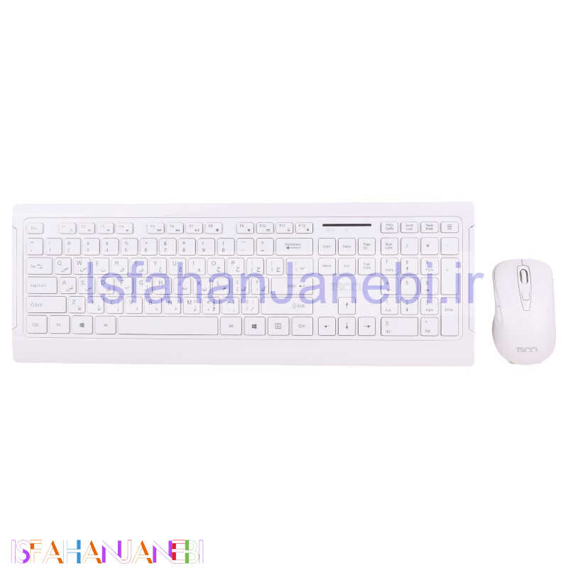 اصفهان جانبی-کیبورد و موس بی سیم تسکو TKM 7023W