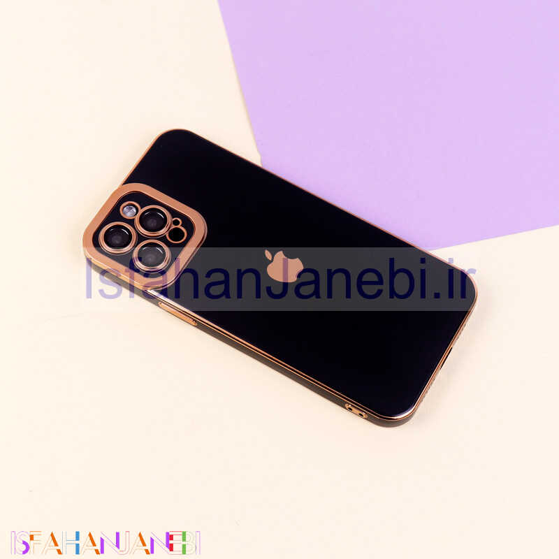 اصفهان جانبی-قاب براق My Case محافظ لنزدار iPhone 12 Pro Max سری B