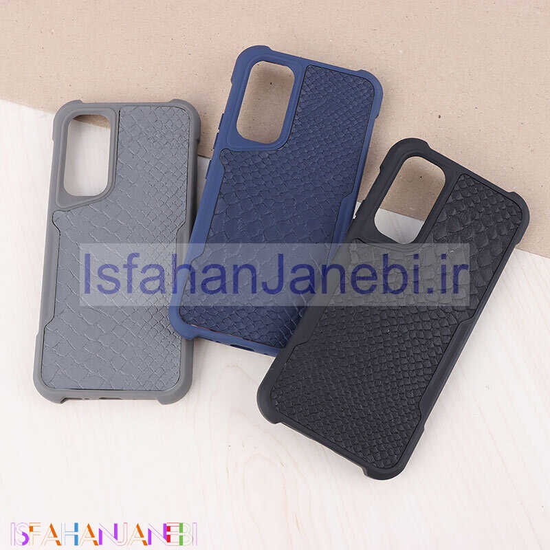 اصفهان جانبی-قاب چرمی سامسونگ Galaxy A54 سوسماری