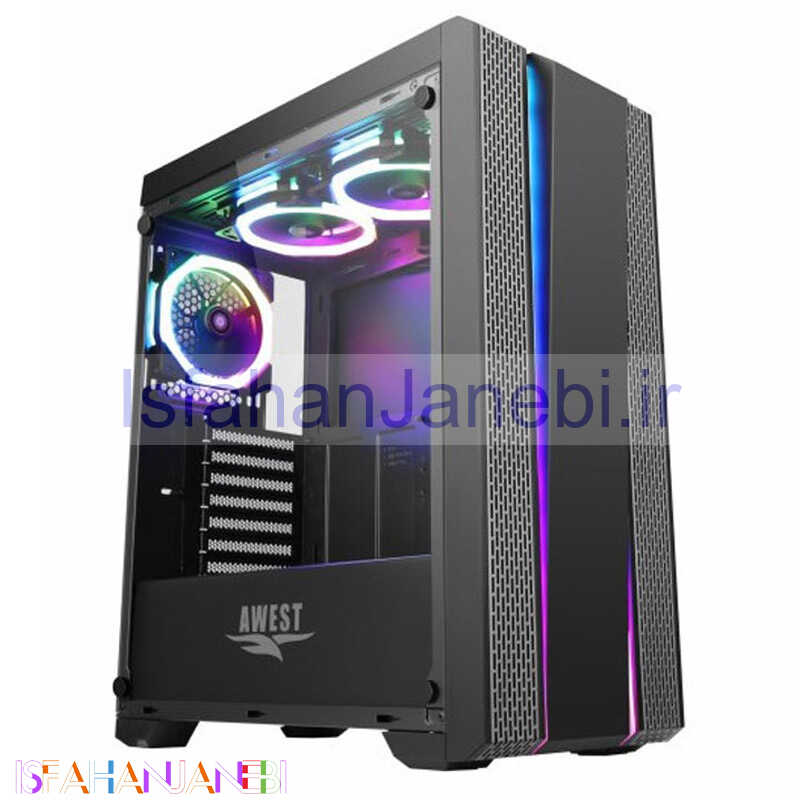 اصفهان جانبی-کیس کامپیوتر اوست Awest GT-AV04-BG RGB