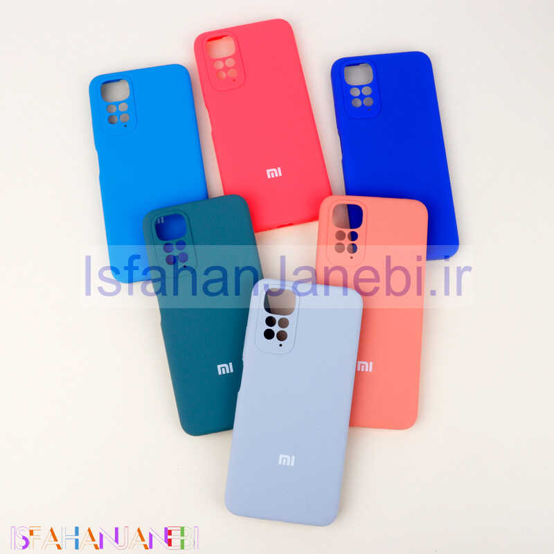 اصفهان جانبی-قاب سیلیکونی اصلی زیربسته شیائومی Redmi Note 11 / 11s محافظ لنزدار