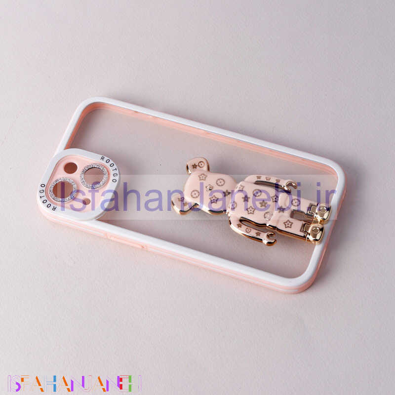 اصفهان جانبی-قاب شفاف LV Tedi محافظ لنزدار iPhone 13