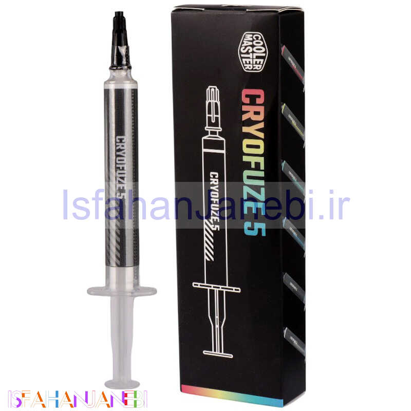 اصفهان جانبی-خمیر سیلیکون سرنگی Cooler Master Cryofuze 5 MGY-ADSW 3g