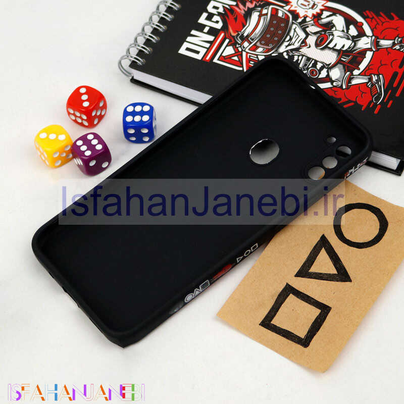 اصفهان جانبی-قاب سیلیکونی محافظ لنزدار طرح اسکویید گیم Samsung Galaxy A11 کد 9