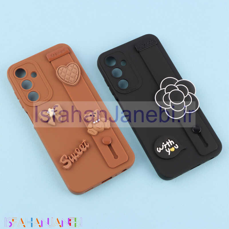 اصفهان جانبی-قاب سیلیکونی ژله ای دستبندی محافظ لنزدار Samsung Galaxy A25