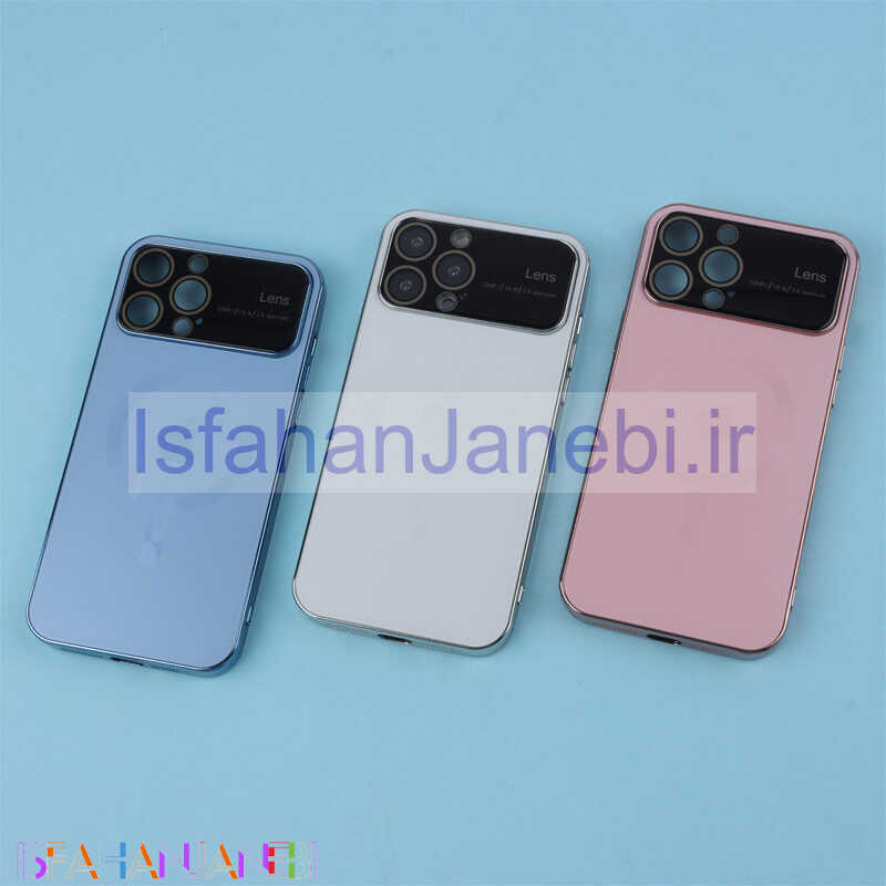 اصفهان جانبی-قاب مگ سیف مات Lens Aperture اورجینال محافظ لنزدار iPhone 13 Pro Max