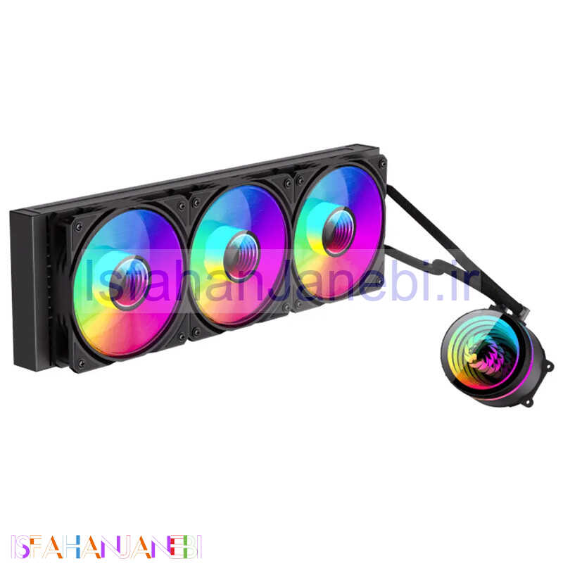 اصفهان جانبی-فن خنک کننده CPU گیم مکس GameMax Iceburg 360 Infinity BL ARGB
