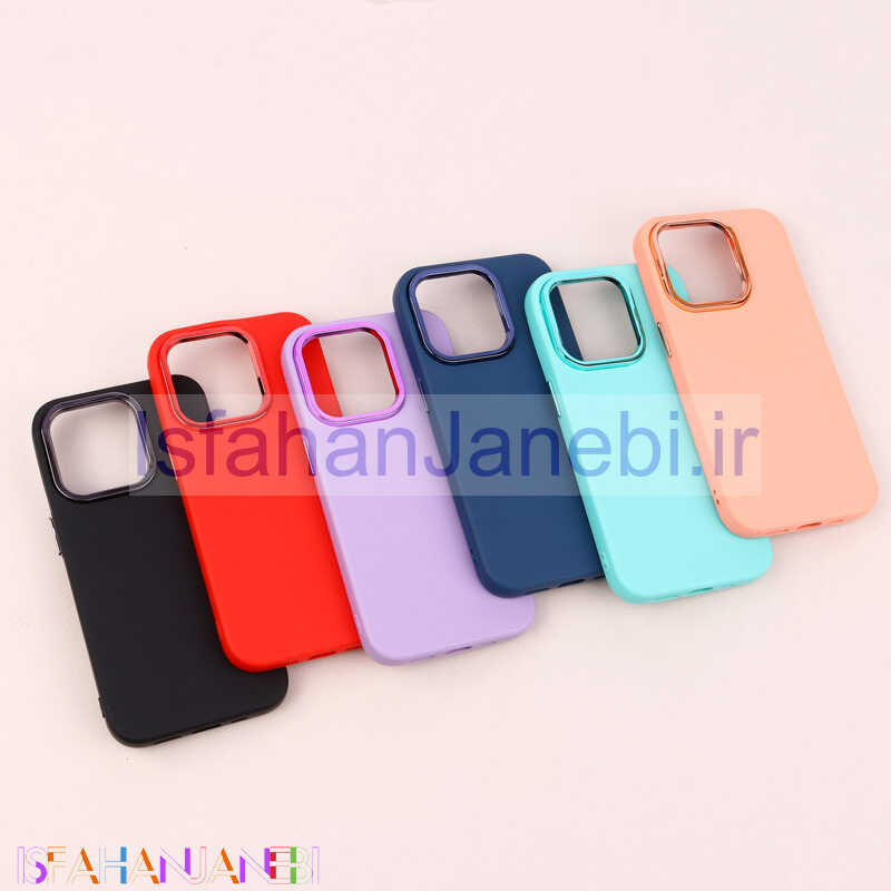 اصفهان جانبی-قاب طرح سیلیکونی براق iPhone 14 Pro