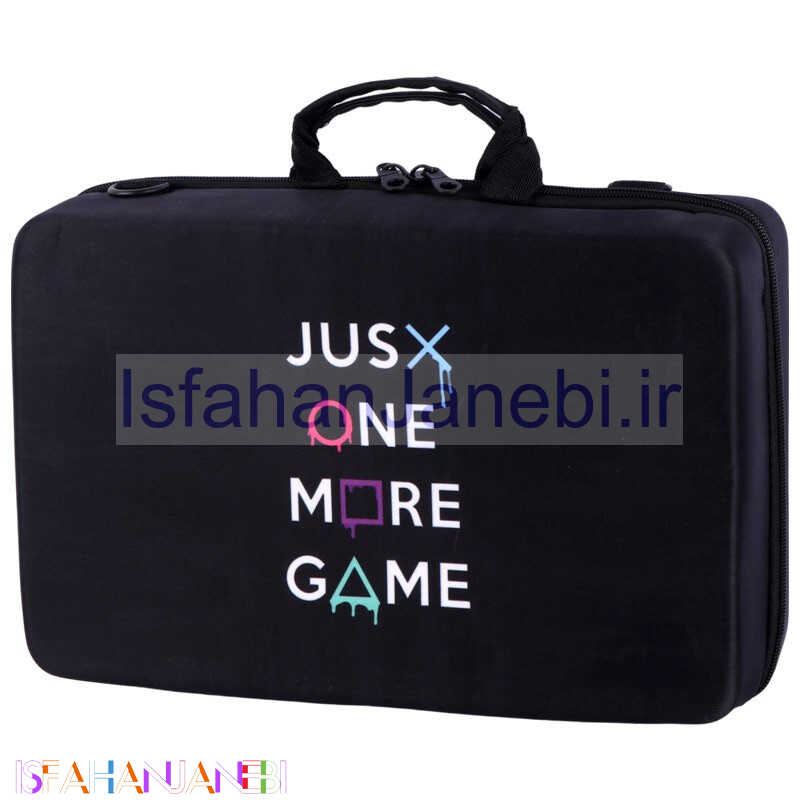 اصفهان جانبی-کیف کنسول بازی PS5 Slim طرح Just One More Game
