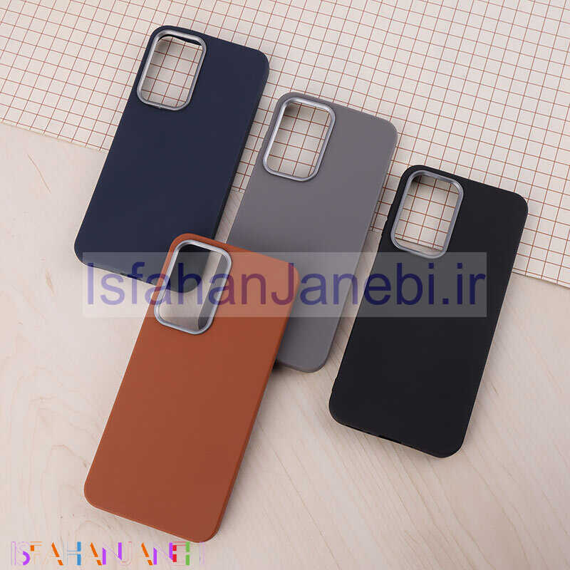 اصفهان جانبی-قاب چرمی ژله ای Leather سامسونگ Galaxy A26