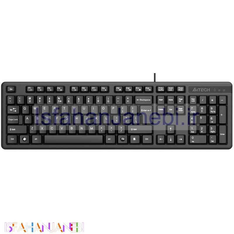 اصفهان جانبی-کیبورد ای فورتک KK-3