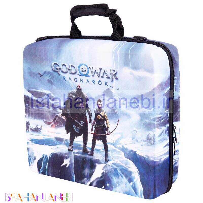 اصفهان جانبی-کیف کنسول بازی PS4 طرح God of War Ragnarok کد 33