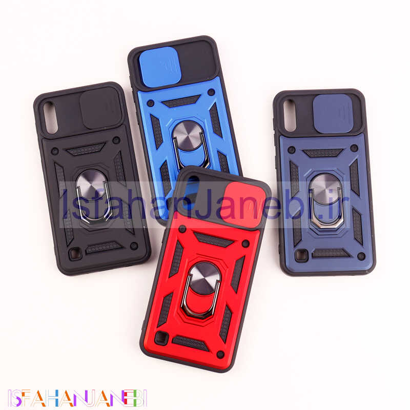 اصفهان جانبی-قاب ضد ضربه محافظ لنزدار کشویی هولدر دار بتمن Samsung Galaxy A10