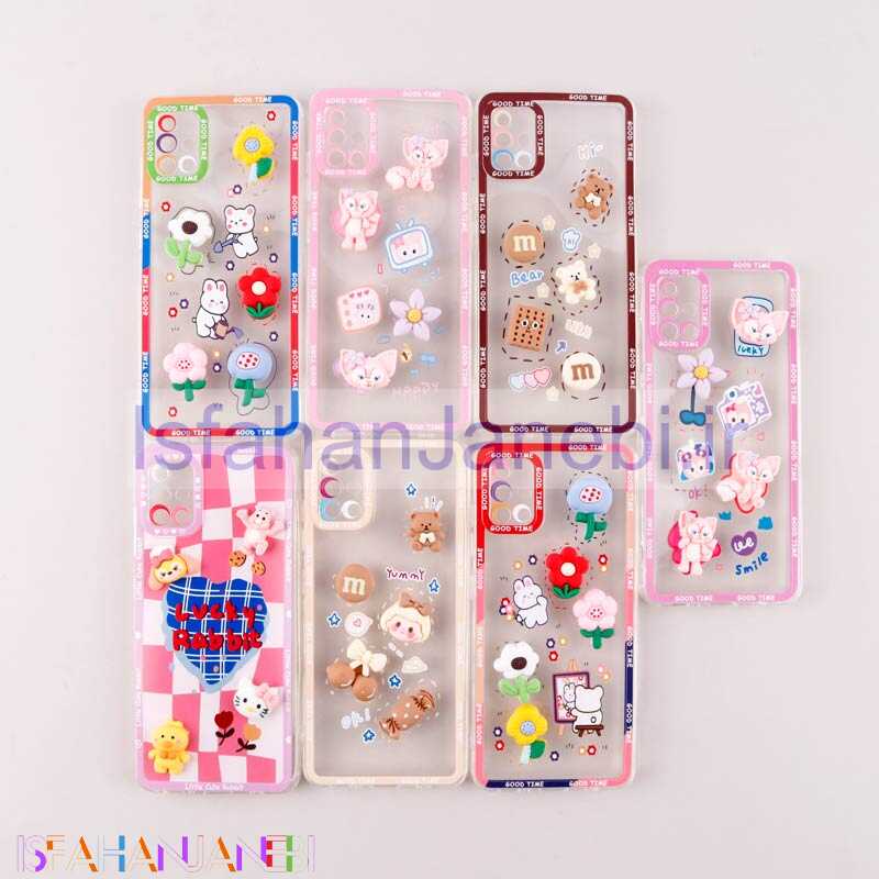 اصفهان جانبی-قاب عروسکی برجسته Good Time محافظ لنزدار Samsung Galaxy A51
