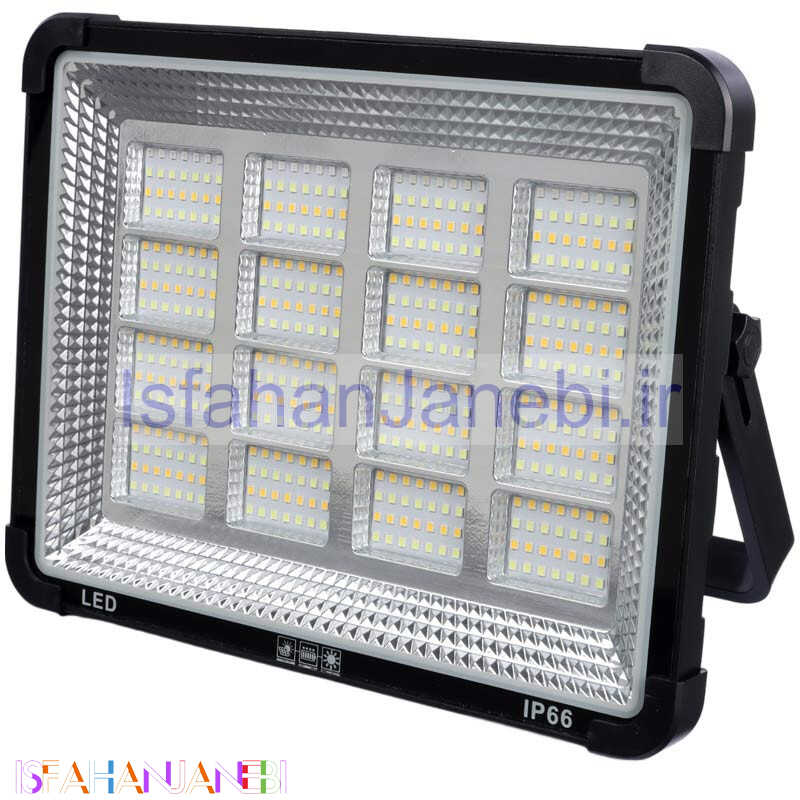 اصفهان جانبی-پروژکتور سیار شارژی و پاور بانک خورشیدی Solar LED Light R28