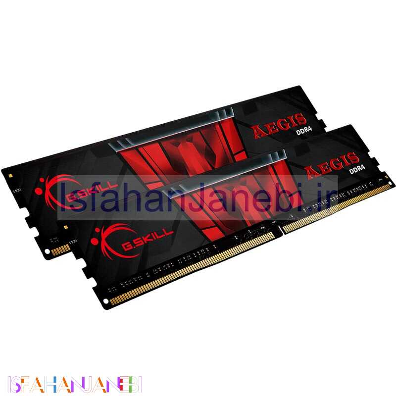 اصفهان جانبی-رم کامپیوتر G.SKILL Aegis DDR4 16GB 2400MHz CL17 Dual