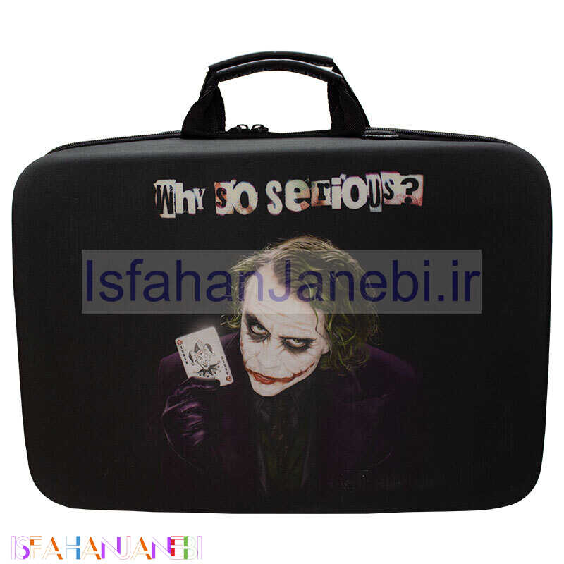 اصفهان جانبی-کیف کنسول بازی PS5 Slim طرح Joker کد 4