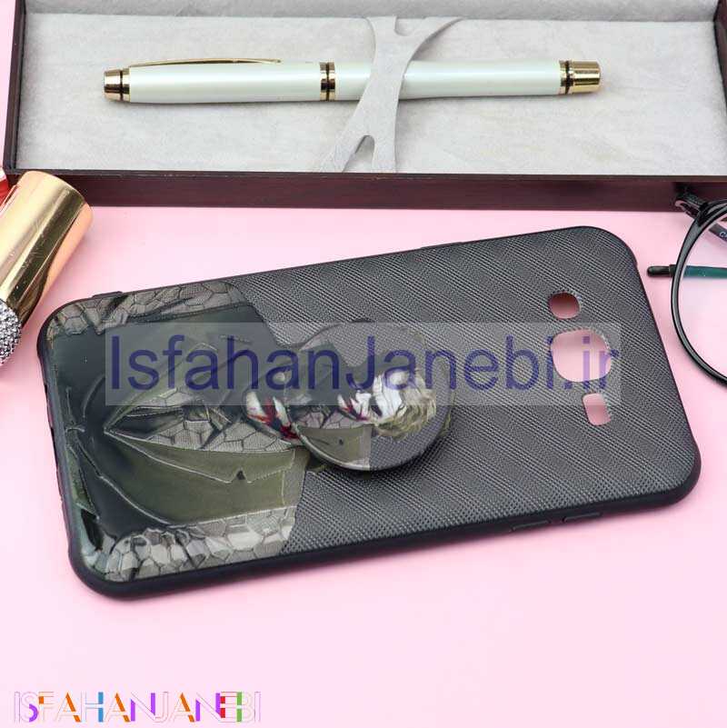 اصفهان جانبی-قاب فانتزی برجسته + پاپ سوکت کد15 سامسونگ J7