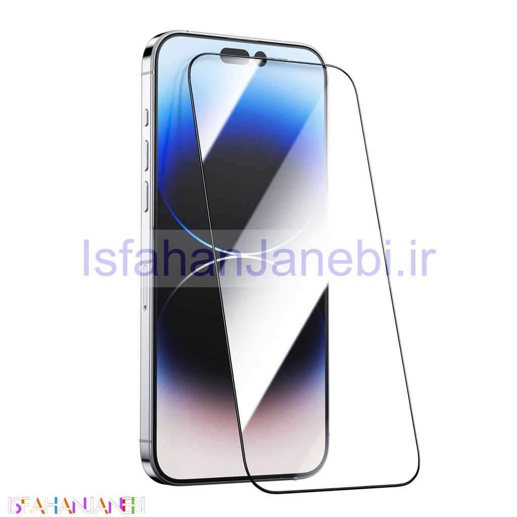اصفهان جانبی-گلس تمام چسب Green Lion Steve آیفون iPhone 14 Plus / 13 Pro Max