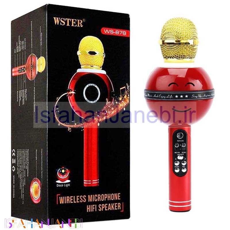 اصفهان جانبی-میکروفون و اسپیکر WSTER WS-878