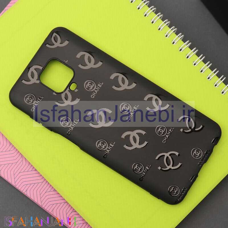 اصفهان جانبی-قاب طرحدار مشکی Chanel شیائومی Redmi Note 9 Pro