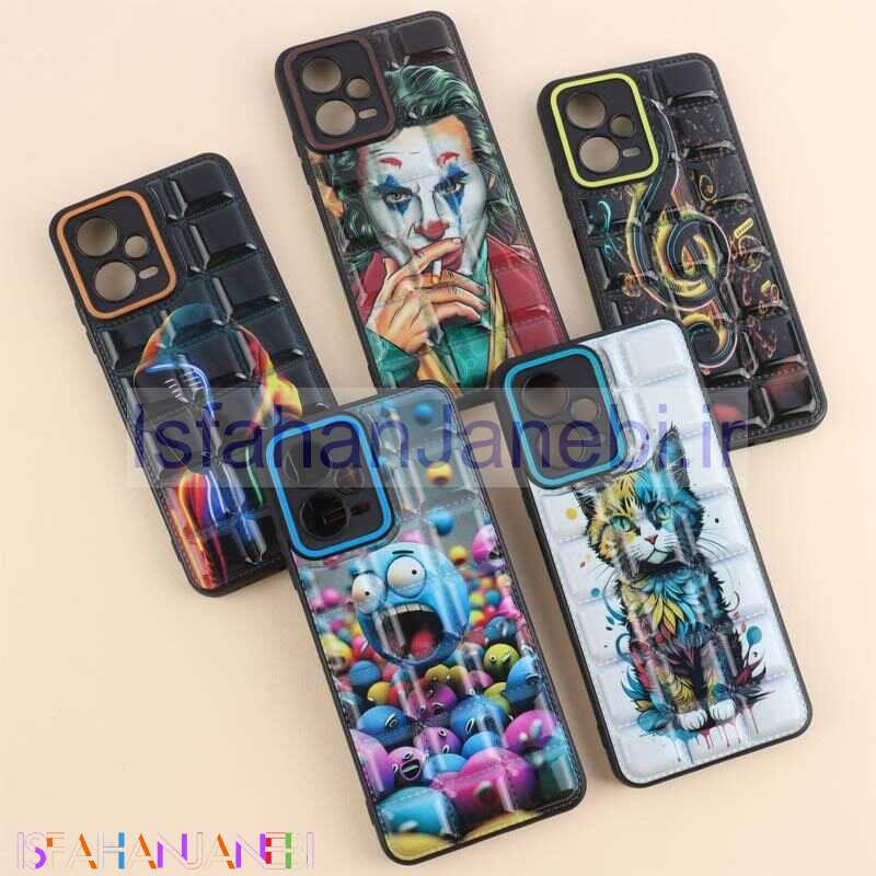 اصفهان جانبی-قاب پافر مربعی محافظ لنزدار شیائومی Poco X5