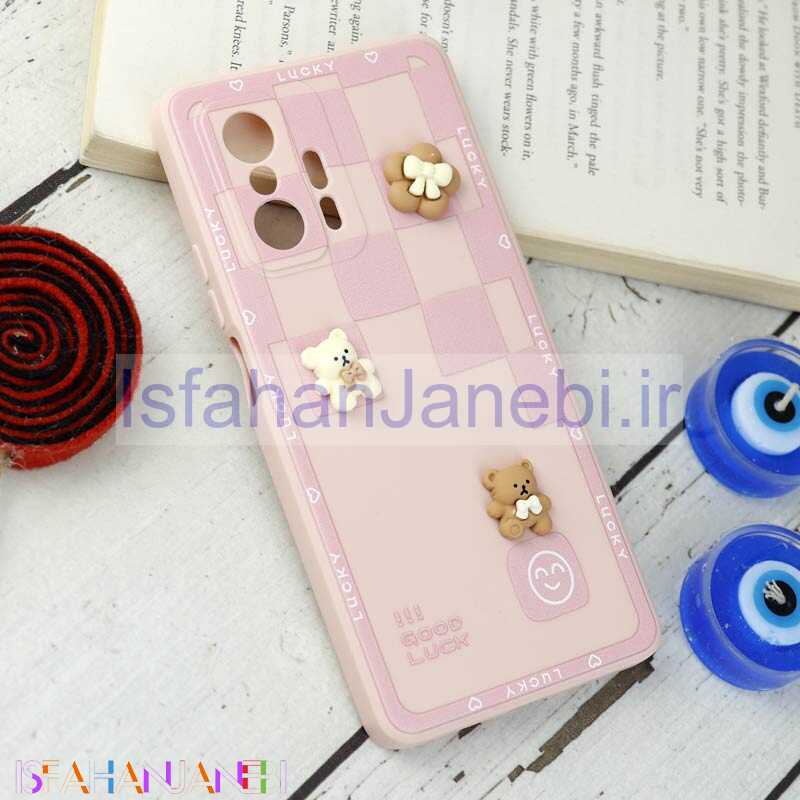اصفهان جانبی-قاب سیلیکونی عروسکی محافظ لنزدار Xiaomi 11T / 11T Pro