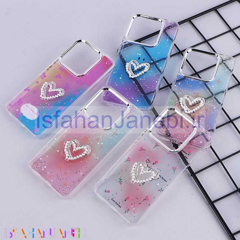 اصفهان جانبی-قاب شفاف کهکشانی شیائومی Redmi Note 14 5G