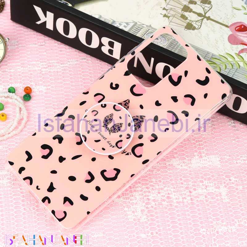 اصفهان جانبی-قاب سوپر IMD دور شفاف پاپ سوکت دار Samsung A72 خرگوش