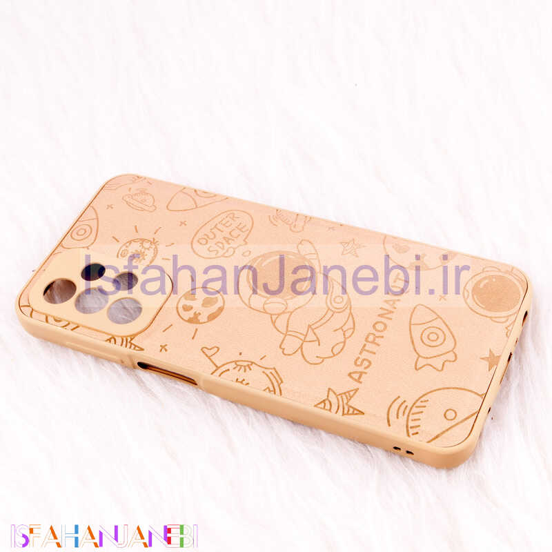 اصفهان جانبی-قاب ضد ضربه چرمی Astronaut محافظ لنزدار Samsung Galaxy A23