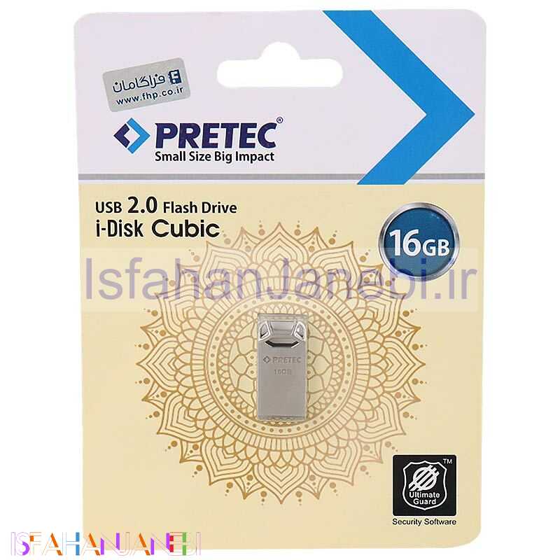 اصفهان جانبی-فلش 16 گیگ پرتک Pretec i-Disk Cubic