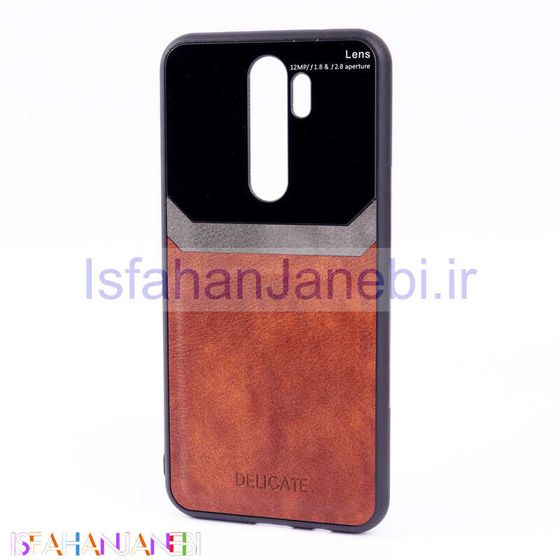 اصفهان جانبی-قاب Delicate چرمی Xiaomi Redmi Note 8 Pro