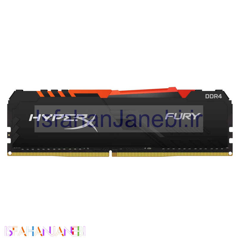اصفهان جانبی-رم کامپیوتر HyperX FURY RGB DDR4 16GB 3200MHz CL16 Single