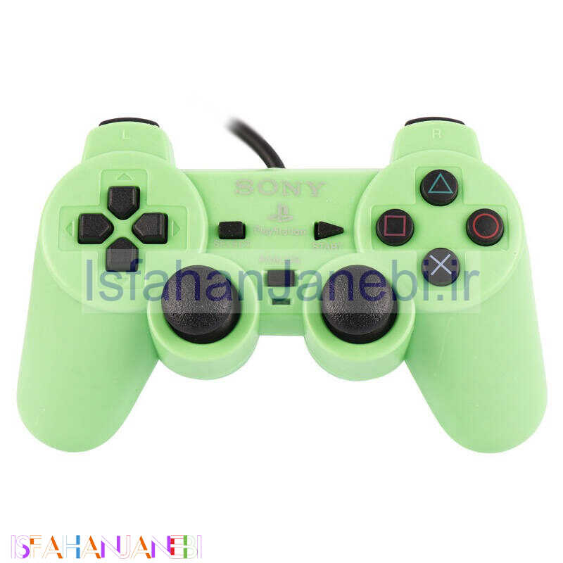 اصفهان جانبی-دسته بازی تک شوکدار Sony PS2 قیری سبز