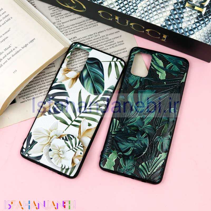 اصفهان جانبی-قاب فانتزی برجسته + پاپ سوکت طرح گل سامسونگ A51 سری F