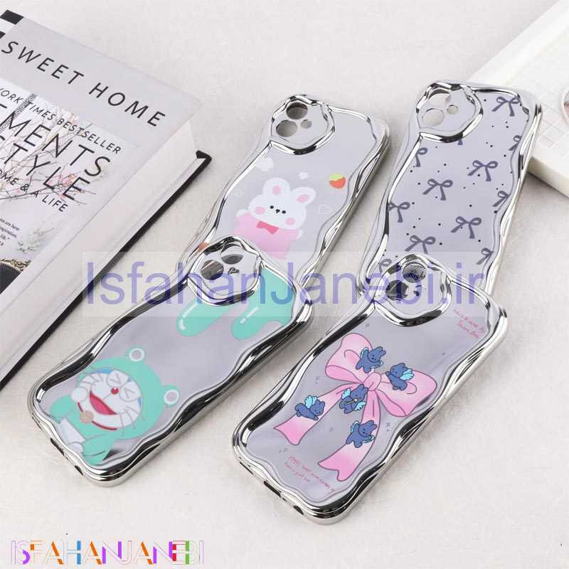 اصفهان جانبی-قاب آینه ای سامسونگ Galaxy A05 محافظ لنزدار براق طرح دار