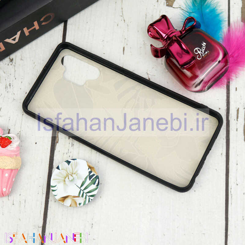 اصفهان جانبی-قاب فانتزی برجسته + پاپ سوکت طرح گل سامسونگ A32 4G سری F