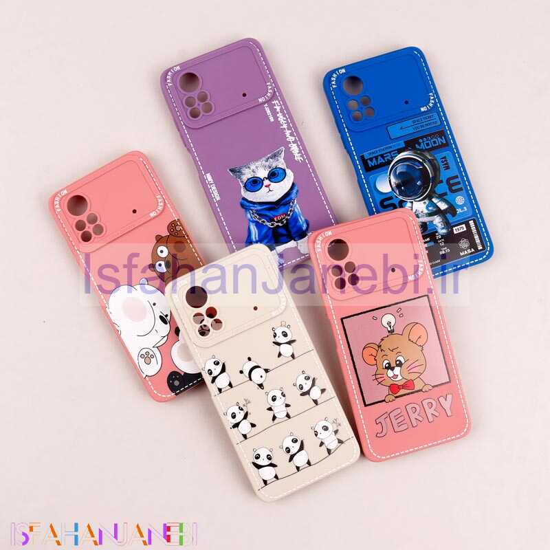 اصفهان جانبی-قاب محافظ لنزدار طرح دوخت Xiaomi Poco X4 Pro 5G