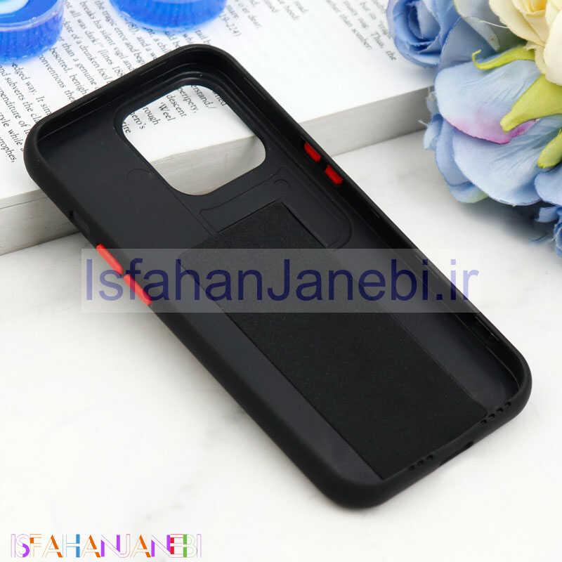 اصفهان جانبی-قاب ضد ضربه محافظ لنزدار کشویی هولدر دار بتمن کلاسیک آیفون iPhone 13 Pro Max