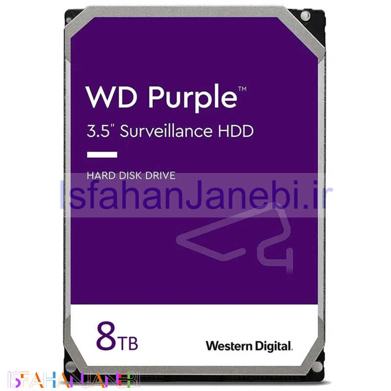 اصفهان جانبی-هارد اینترنال وسترن دیجیتال Western Digital Purple 8TB WD42PURZ