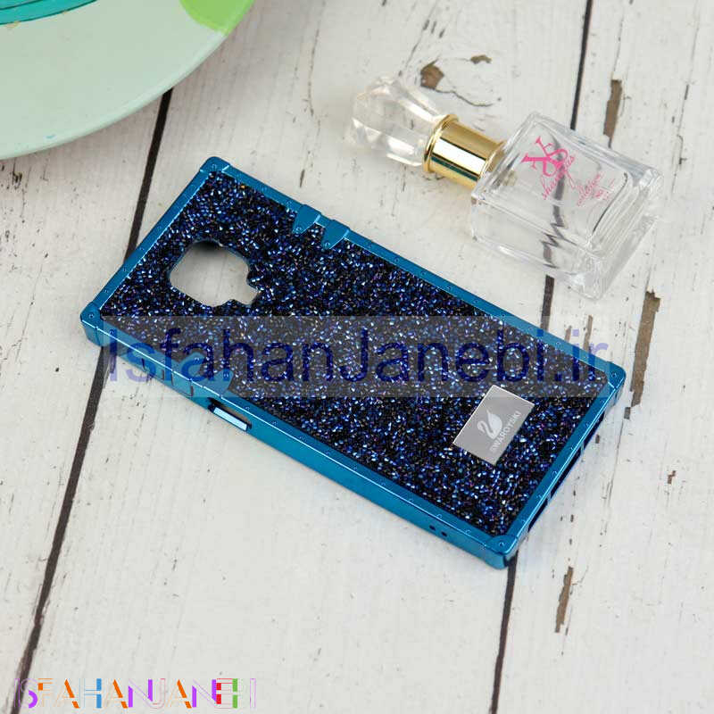 اصفهان جانبی-قاب شاینی Swarovski صندوقی Xiaomi Redmi Note 9s