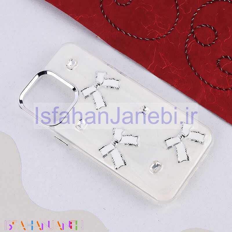 اصفهان جانبی-قاب اکلیلی Vip Max آیفون iPhone 13 Pro Max پاپیونی نگین دار