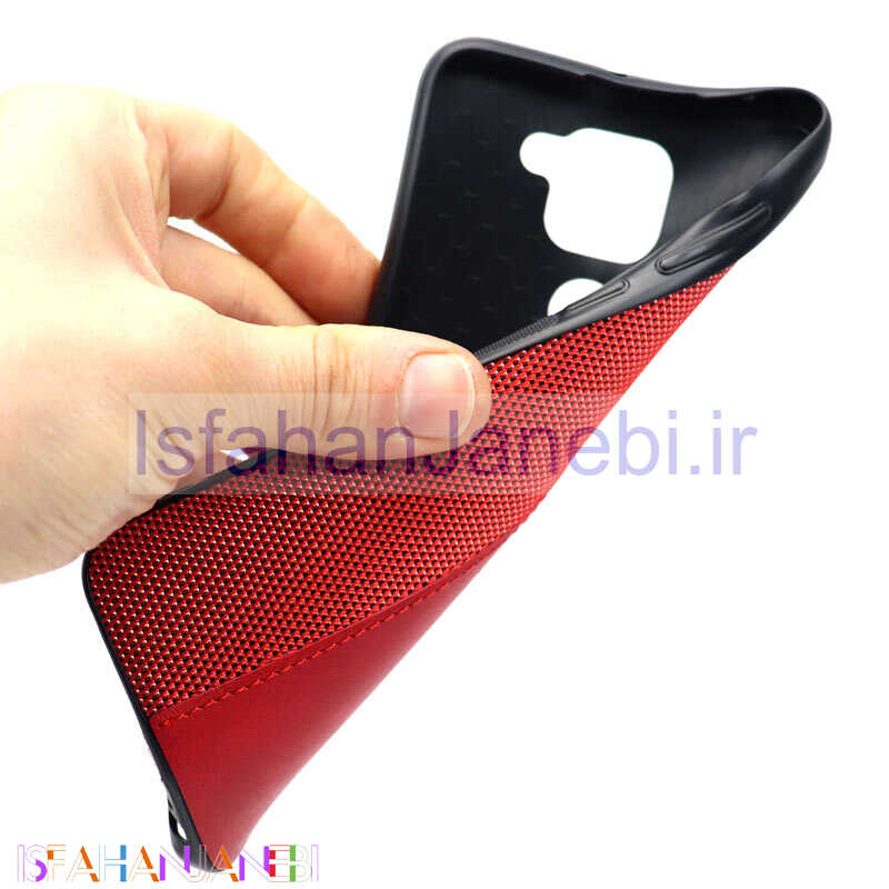 اصفهان جانبی-قاب چرمی VEMINS شیائومی Redmi Note 9