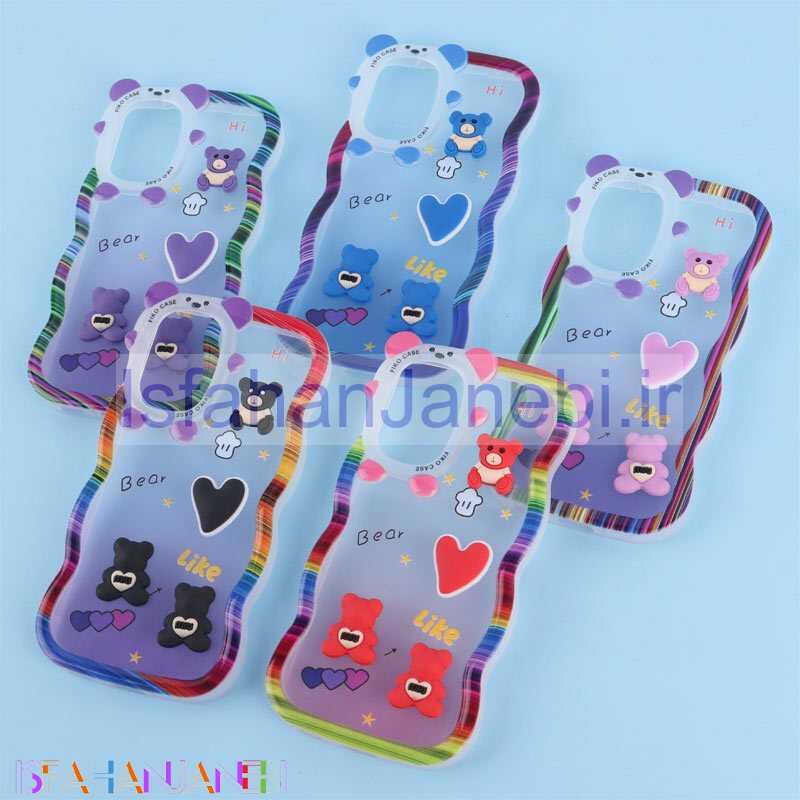 اصفهان جانبی-قاب عروسک برجسته گوش دار Samsung Galaxy S21 FE 5G