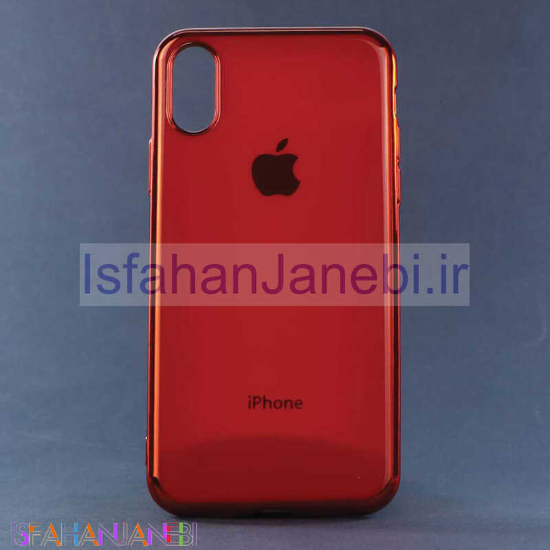 اصفهان جانبی-قاب My Case آیفون X/XS قرمز High Copy
