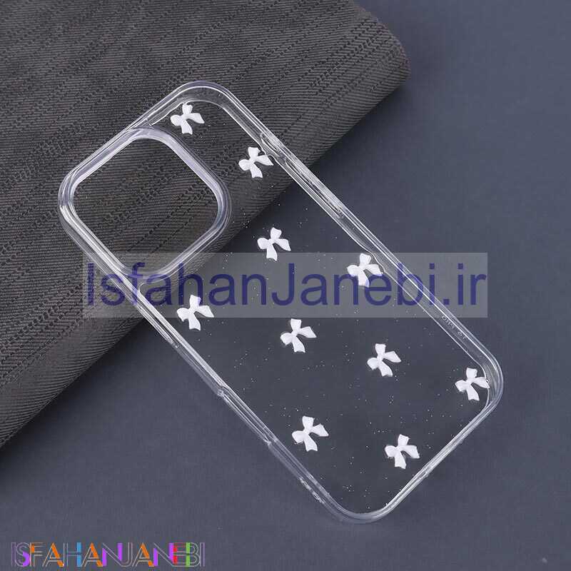 اصفهان جانبی-قاب اکلیلی آیفون iPhone 16 Pro طرح پاپیون صدفی